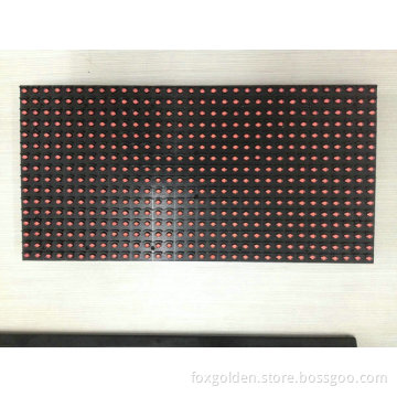P10 Outdoor Single Red Color Waterproof LED Display Module